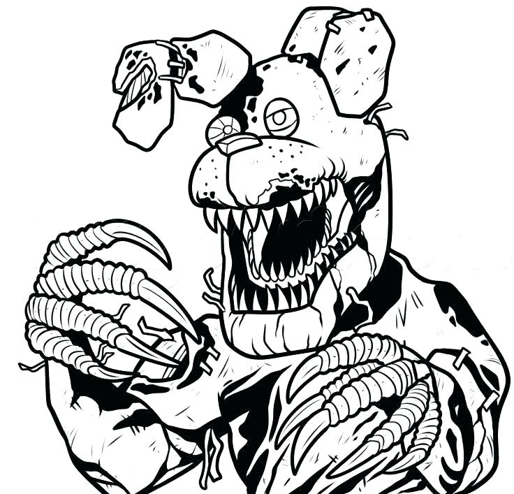 Have Fun With Fnaf Coloring Pages Pdf Coloringfolder Fnaf The Best
