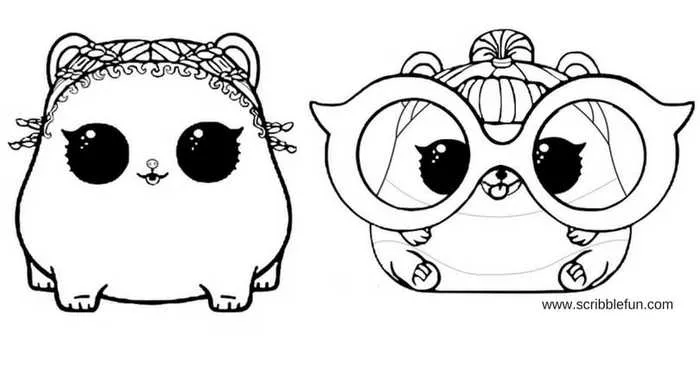 Free Printable Lol Surprise Pets Coloring Pages