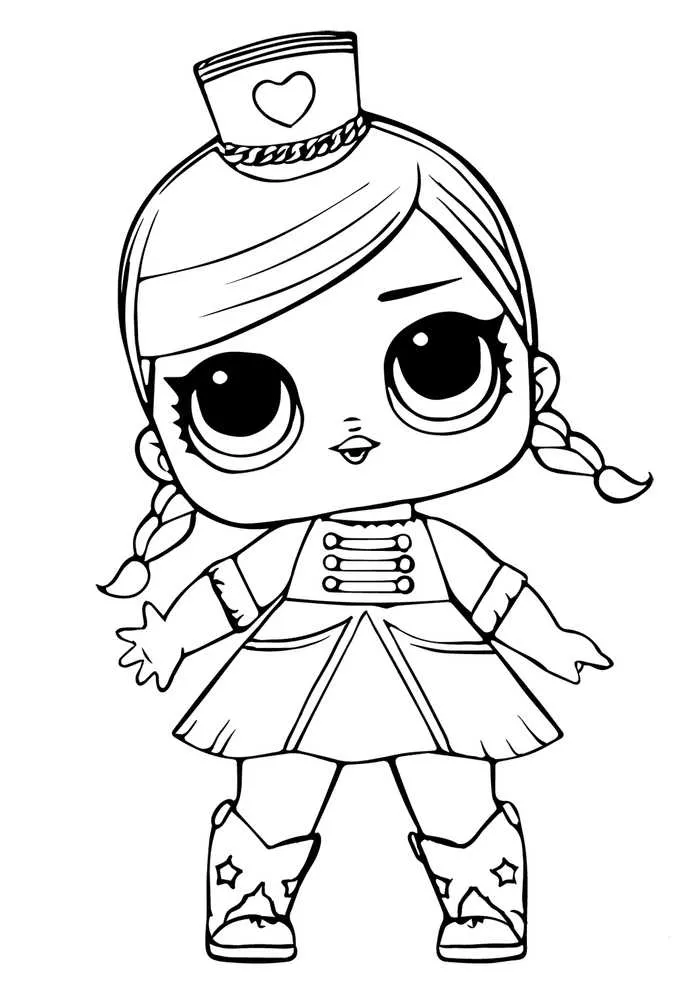 printable lol doll coloring pages pdf coloringfolder com