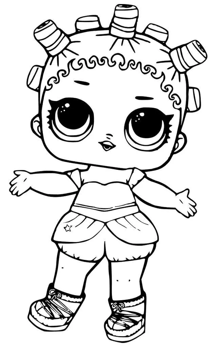 printable lol doll coloring pages pdf coloringfolder com