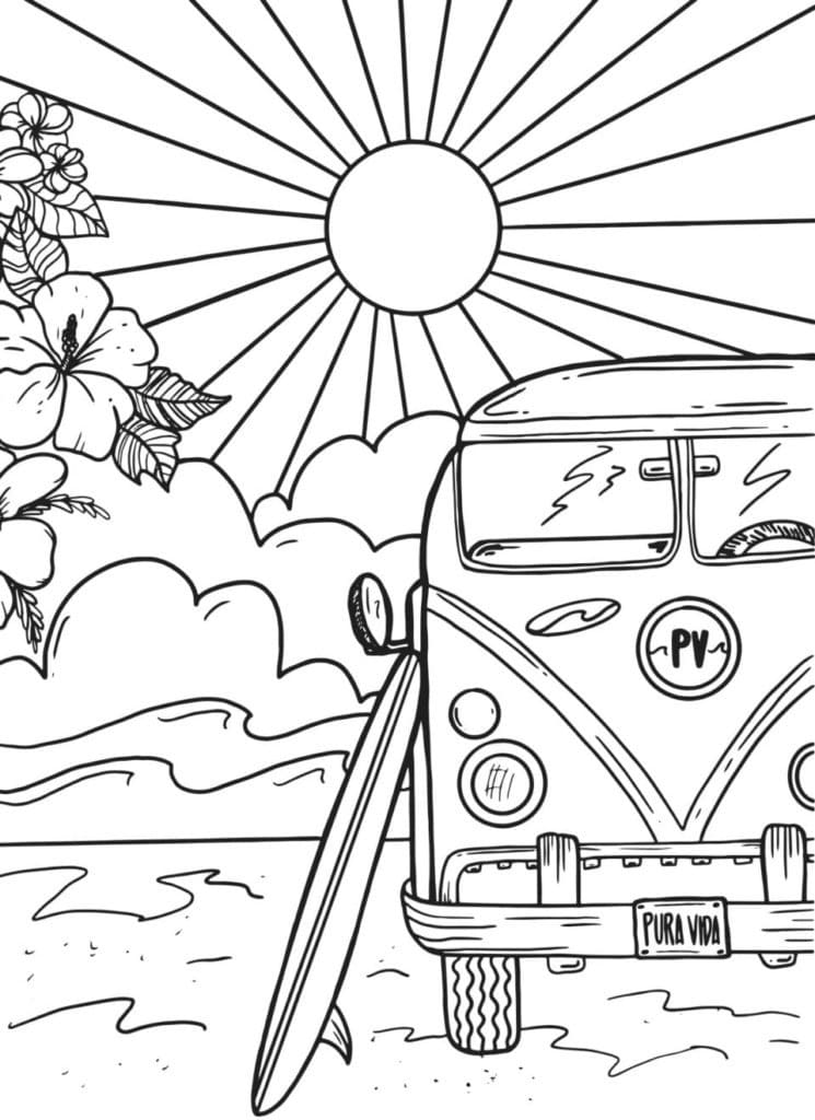 Coloring Pages Preppy