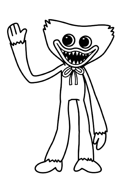 Coloring Pages huggy wuggy
