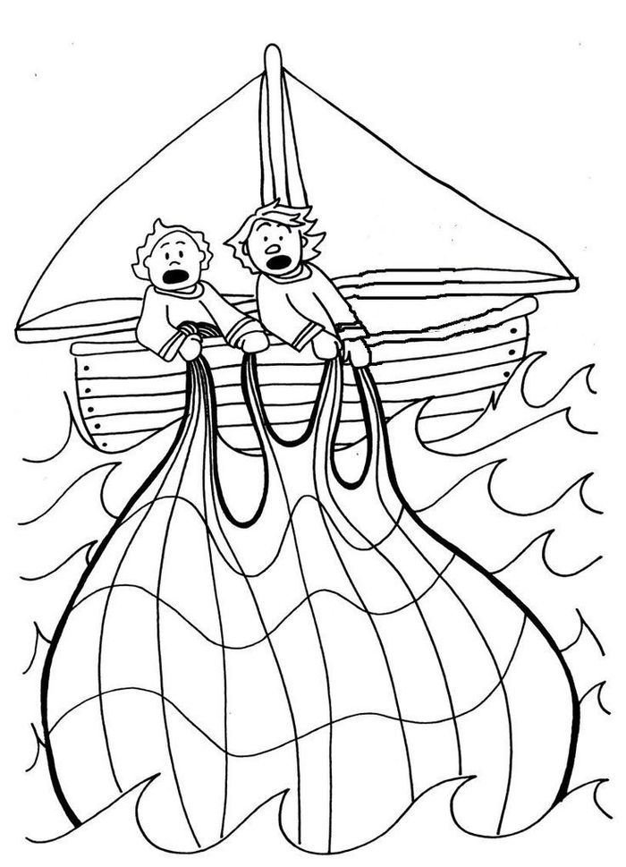 Fishing Boat Coloring Pages
