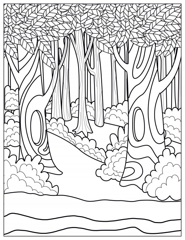 Free Aesthetic coloring pages