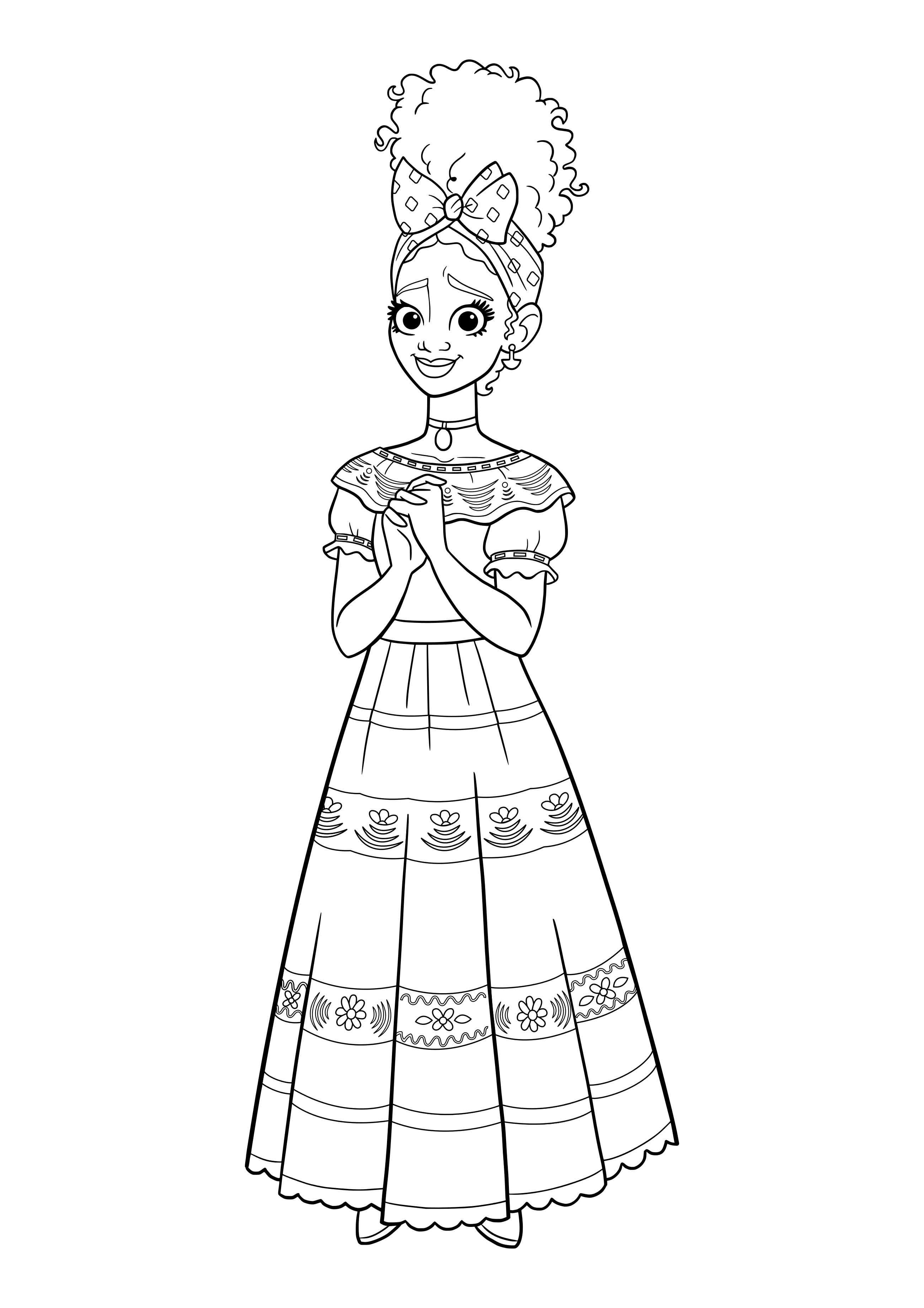 Free Encanto Coloring Pages