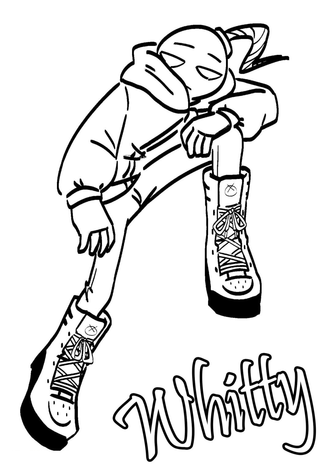 Free Friday Night Funkin Coloring Pages