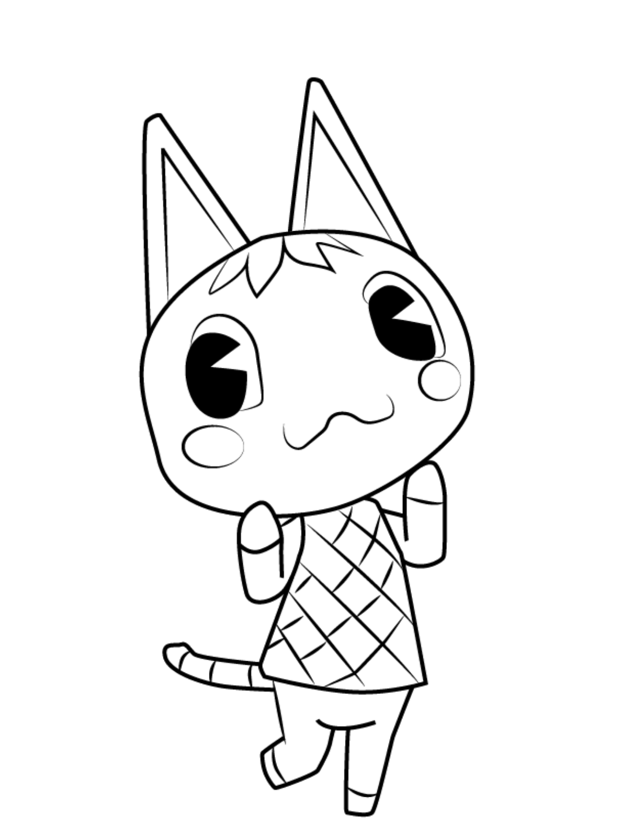 Free Printable Animal Crossing Coloring Pages
