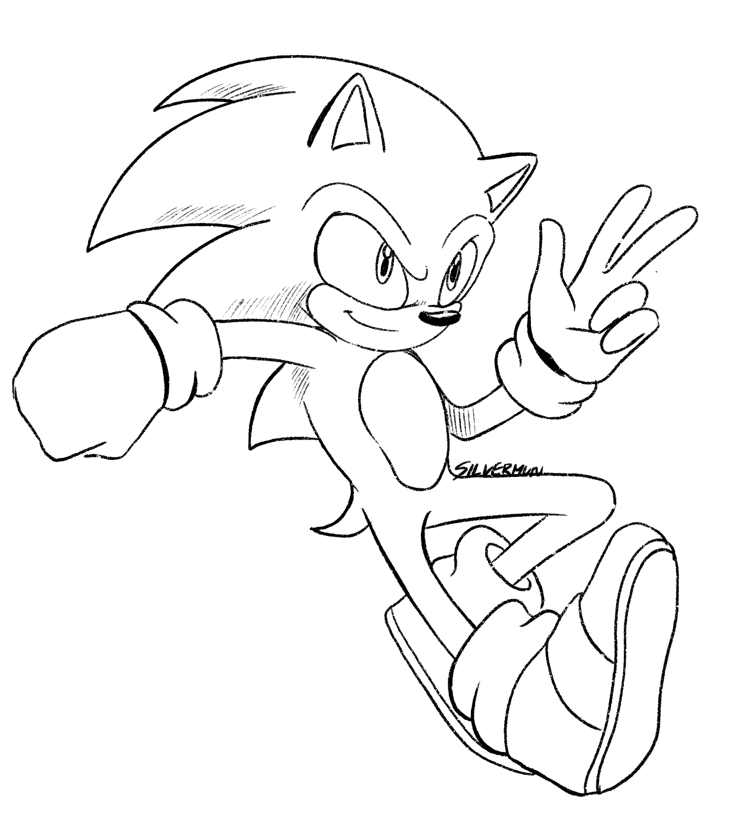 Sonic The Hedgehog Coloring Pages (PDF Download) - Coloringfolder