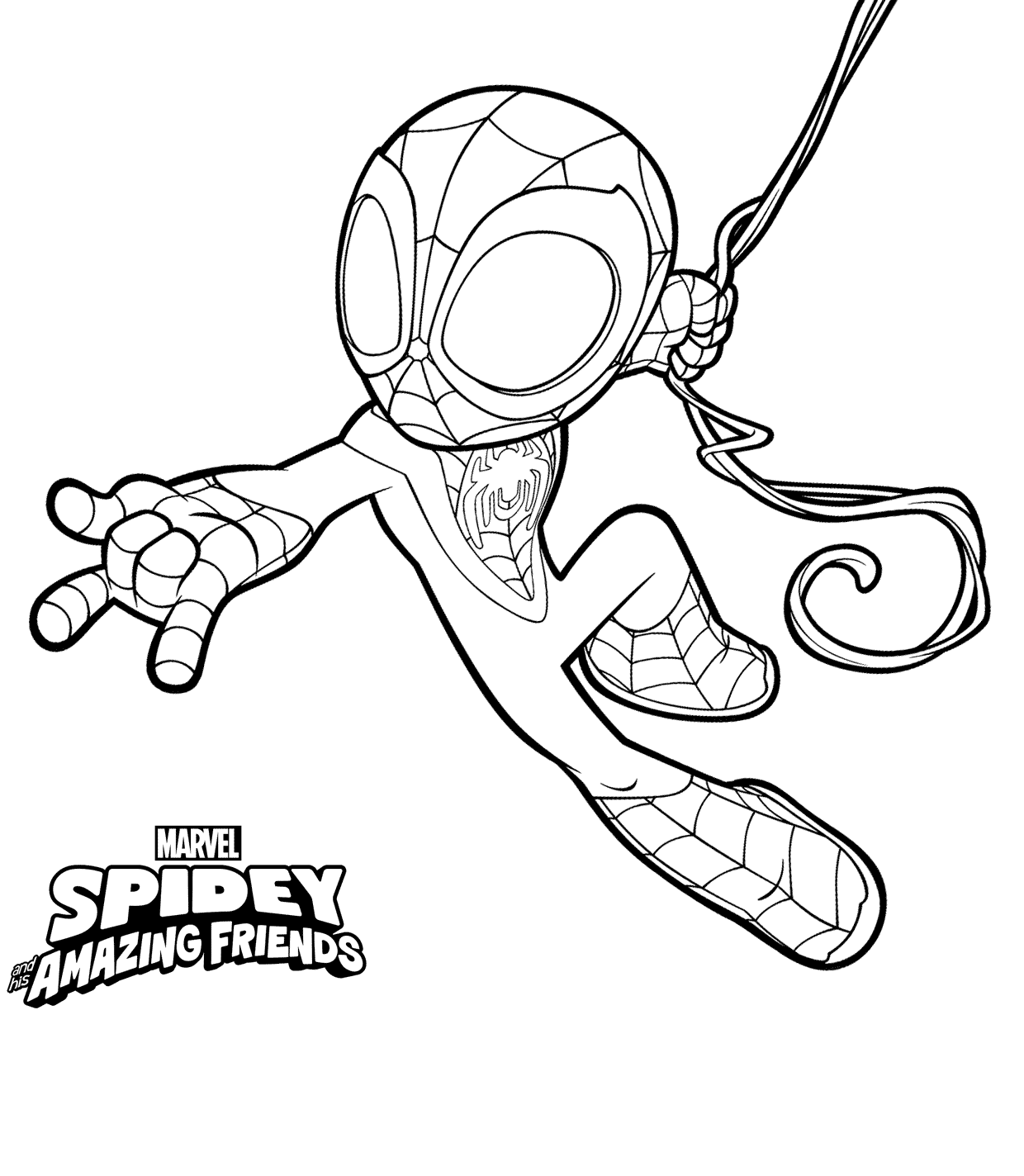 Free Spidey And His Amazing Friends Coloring Pages