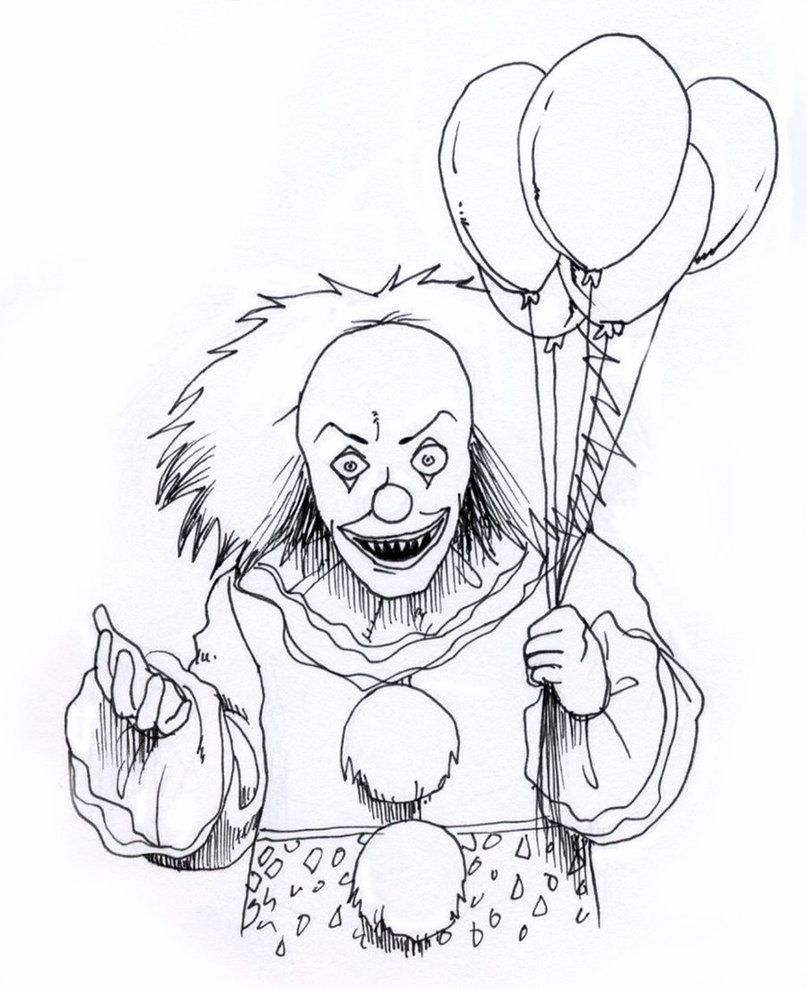 Horror Coloring Pages to Print