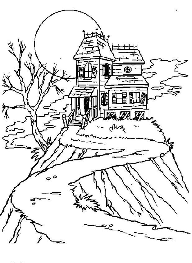 Horror Coloring Pages