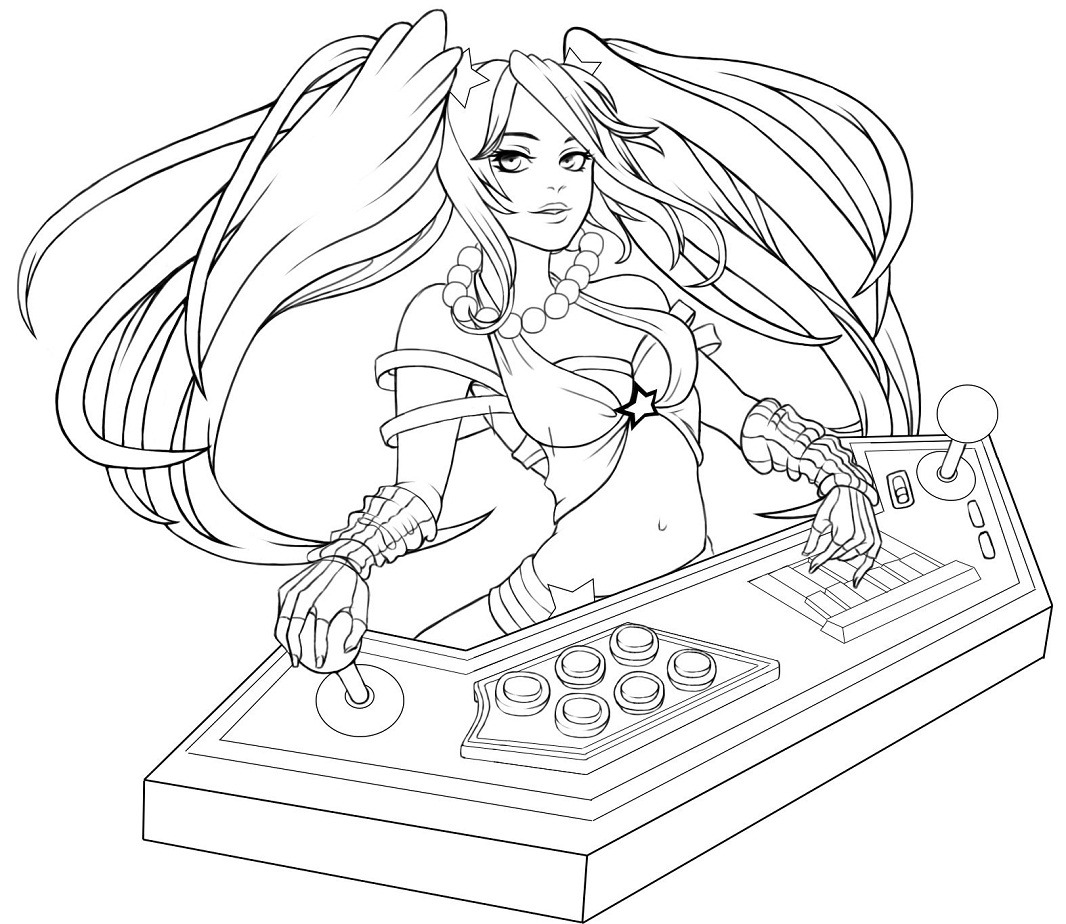 League Of Legends Coloring Pages