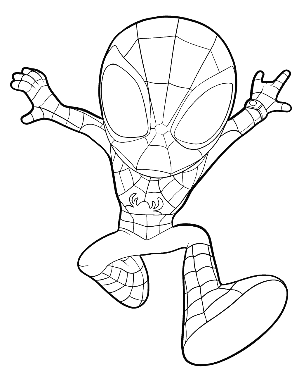 Marvel Spidey And His Amazing Friends Coloring Pages