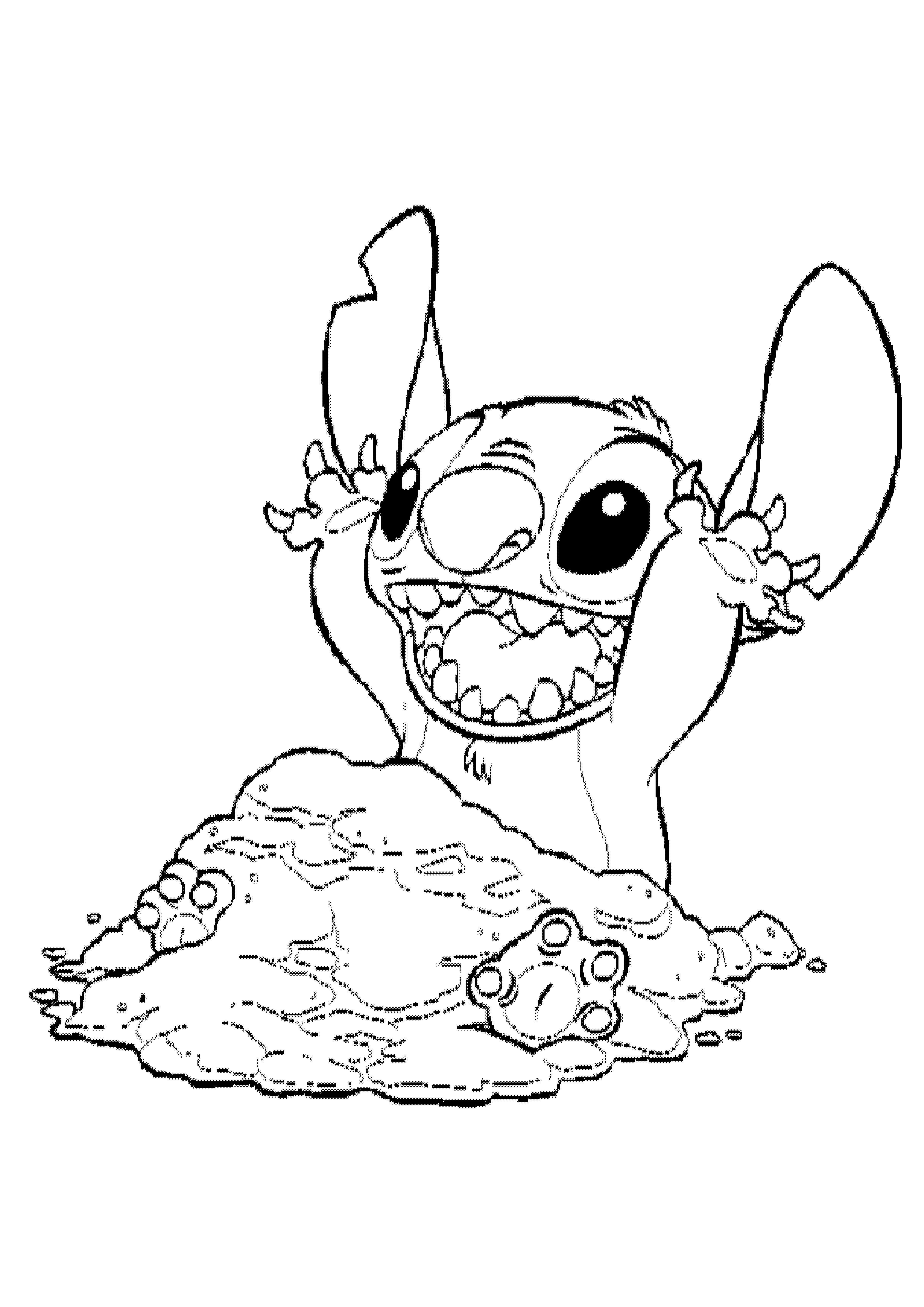 Printable Stitch Coloring Pages