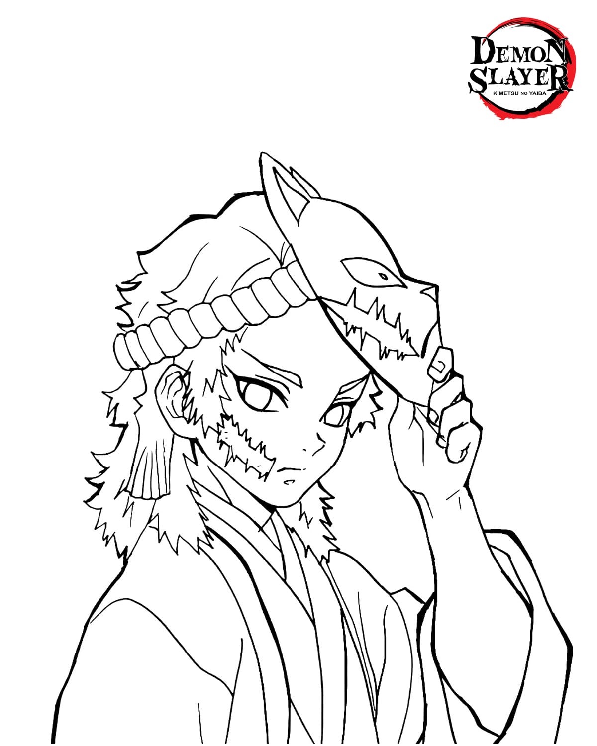 Demon Slayer Coloring Pages - Free Printable Coloring Pages for Kids