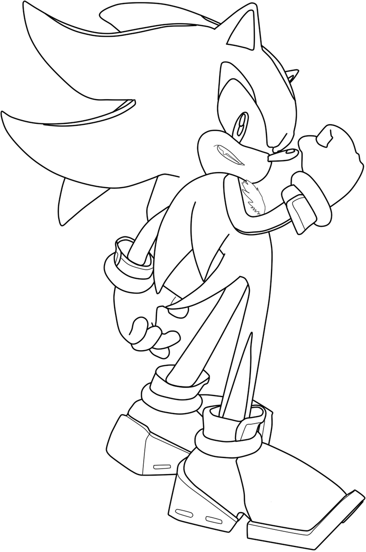 Easy Sonic Coloring Pages PDF Ideas Printable - Coloringfolder.com