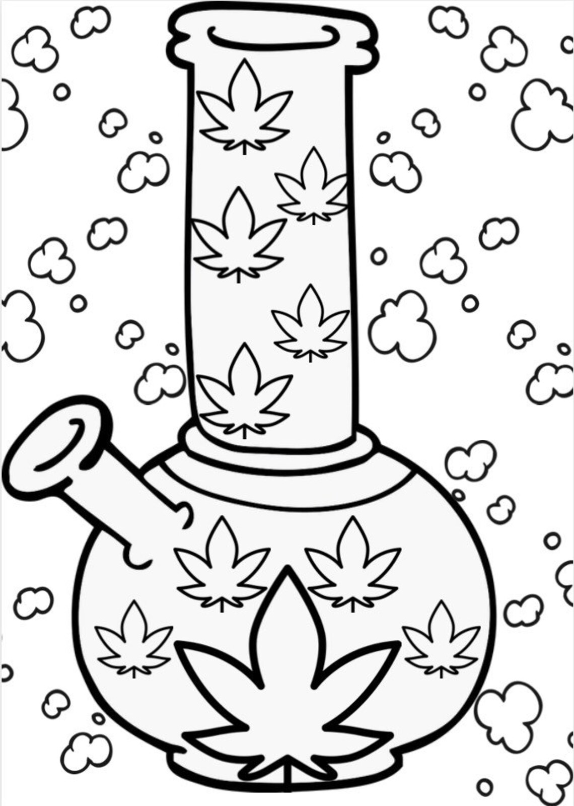 Stoner Coloring Pages Printable