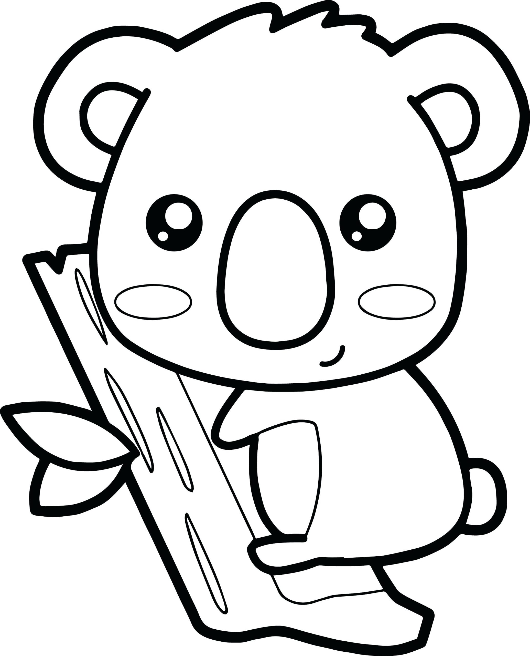 cute Koala Coloring Pages