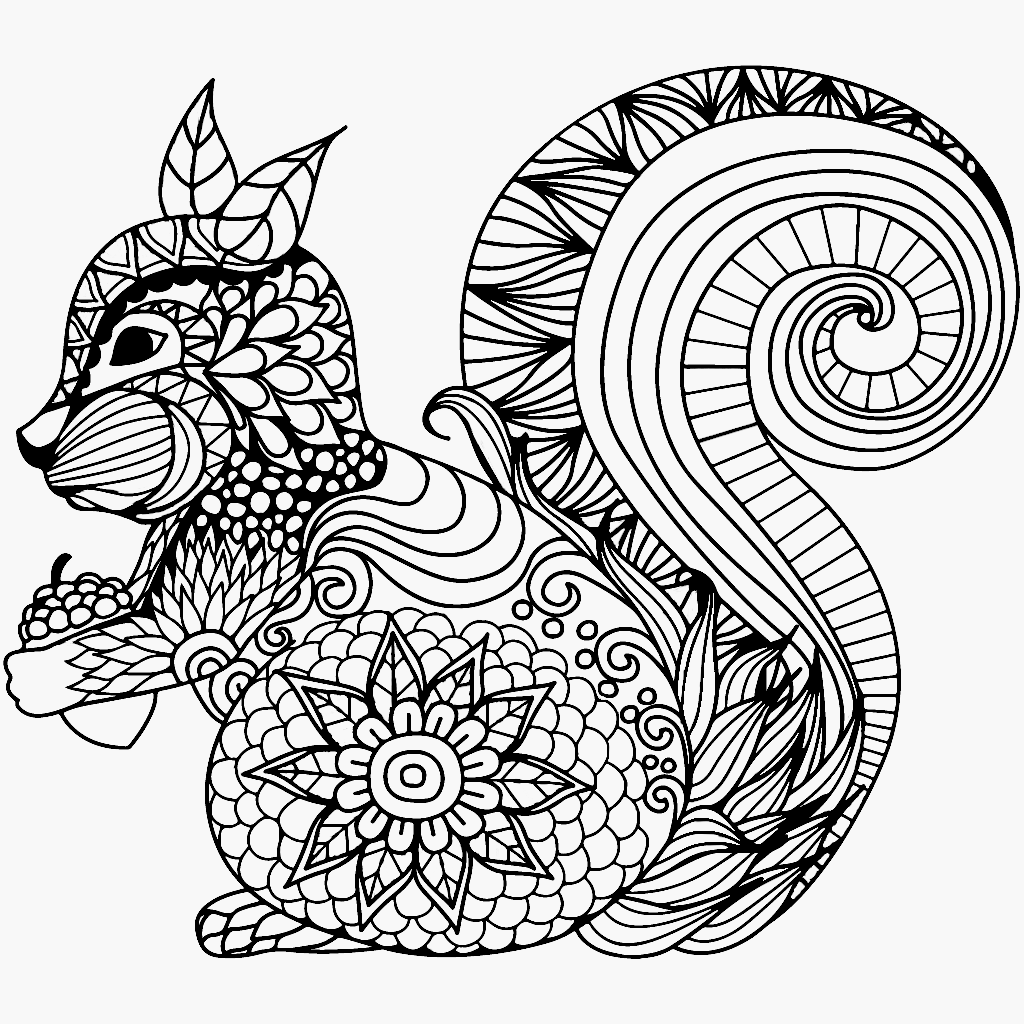 animal mandala coloring pages printable