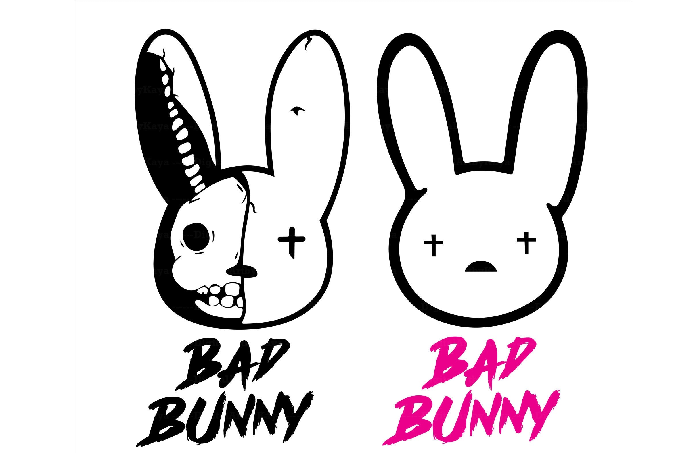 Bad Bunny Coloring Pages Printable