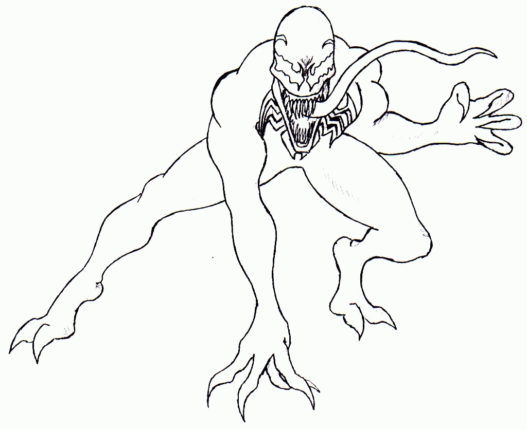 Carnage Coloring Pages