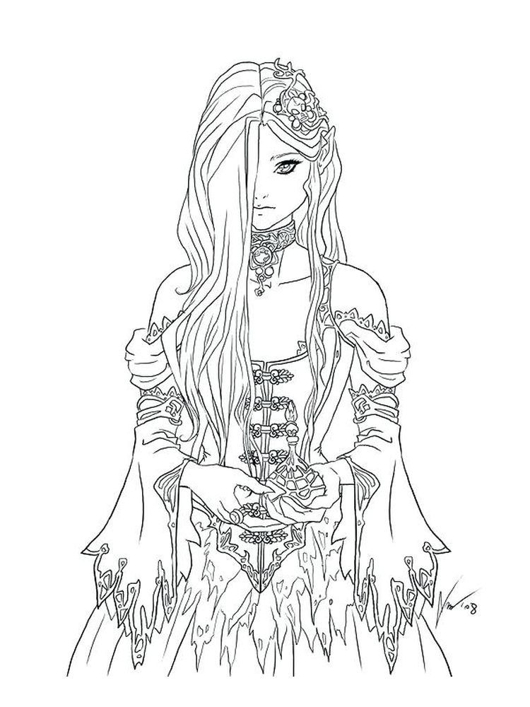 Gothic Coloring Pages