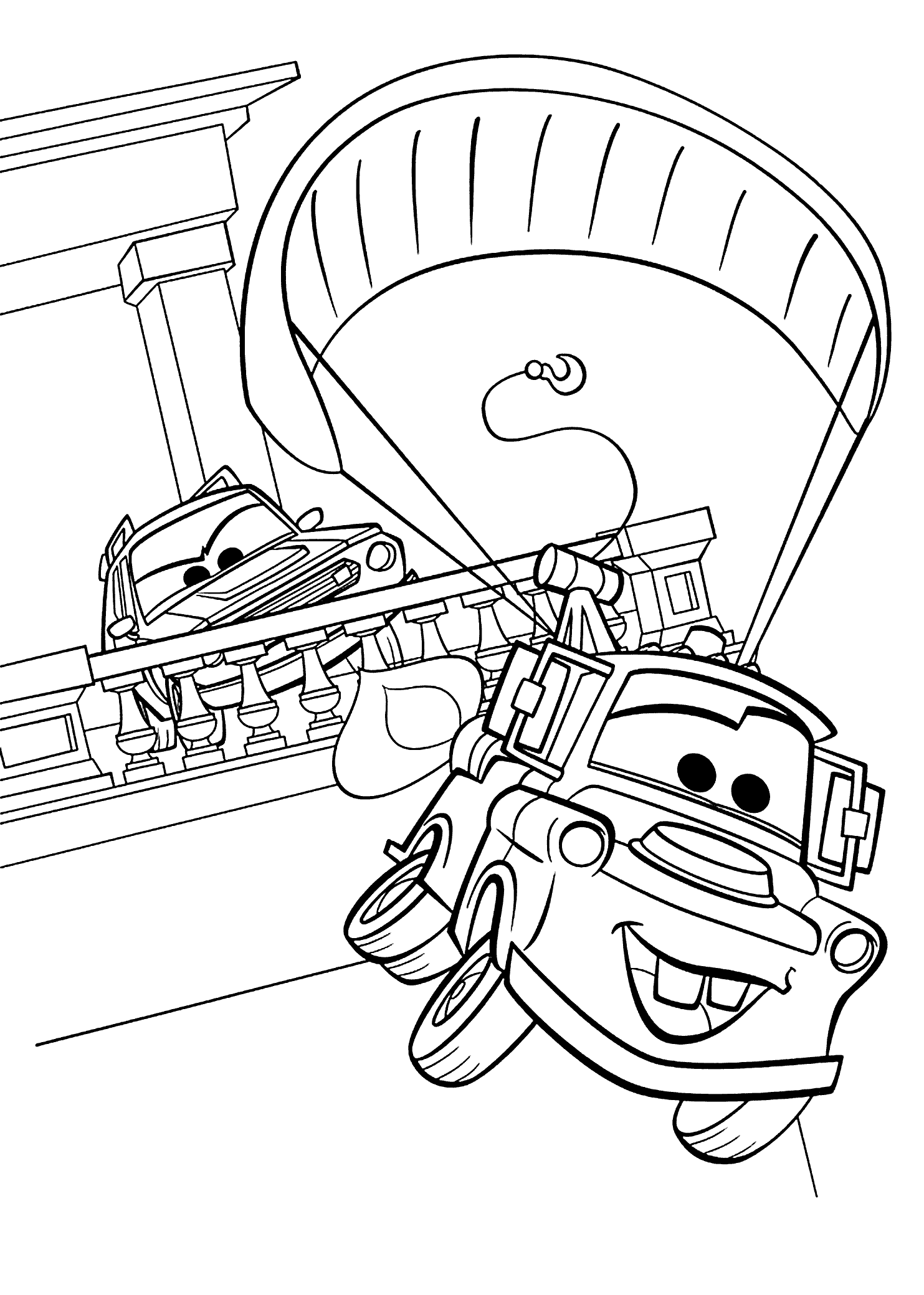Pixar Cars Coloring Pages