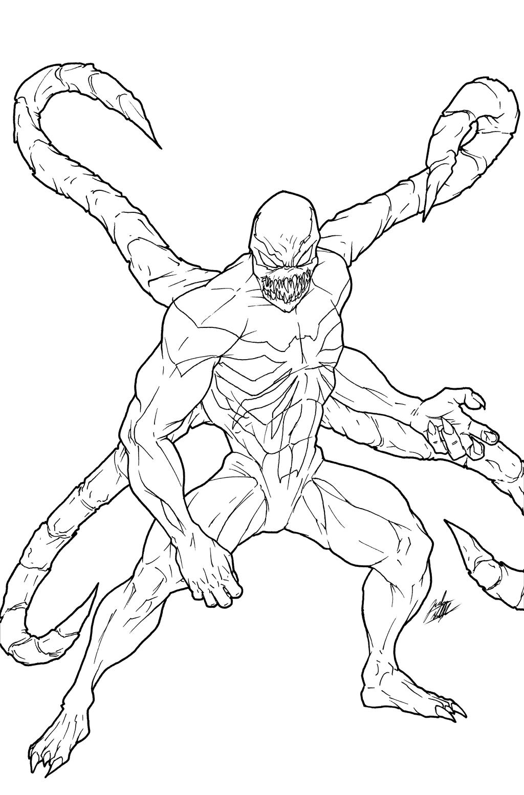 Printable Carnage Coloring Pages Pdf - Coloringfolder.com