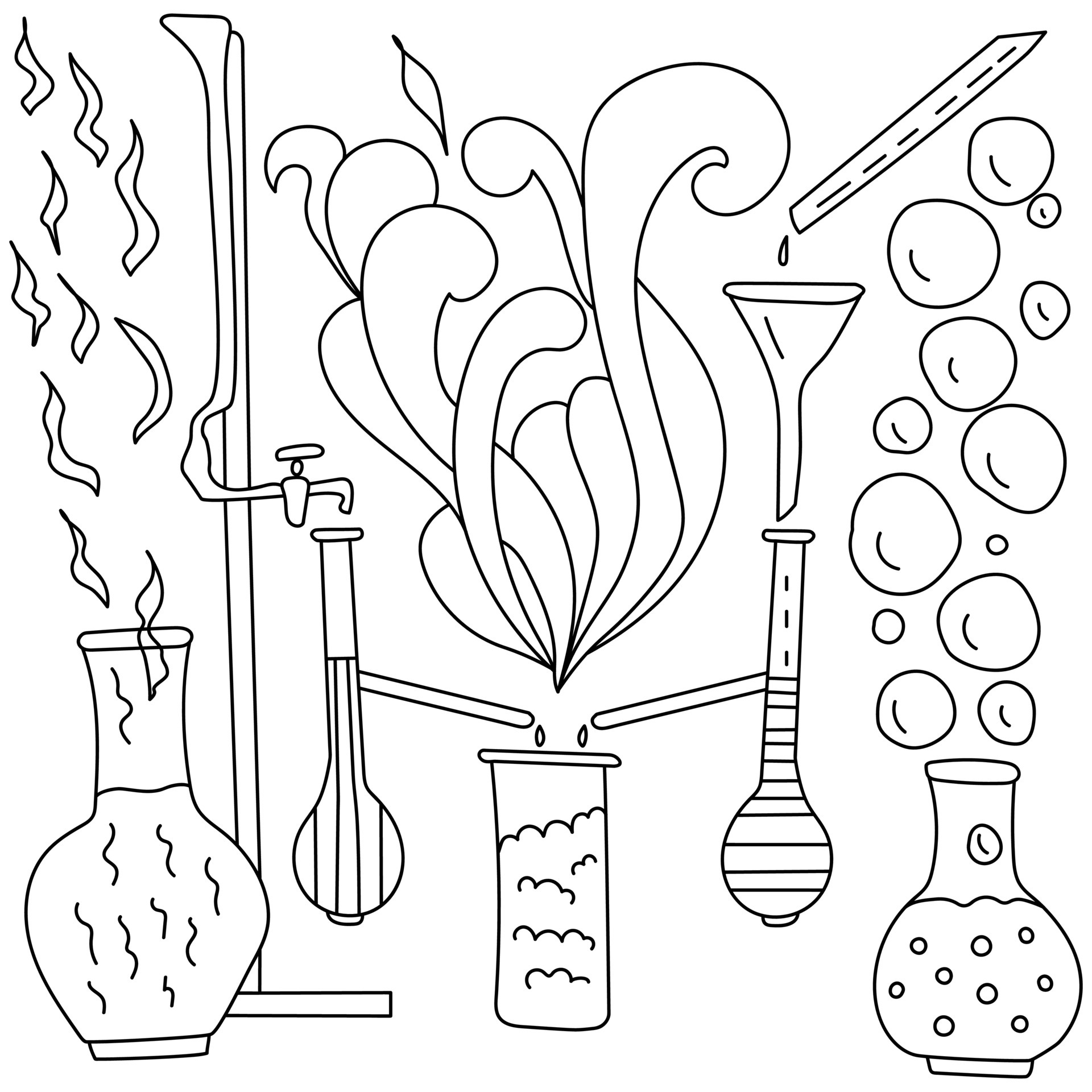 Free Printable Science Coloring Pages Pdf - Coloringfolder.com