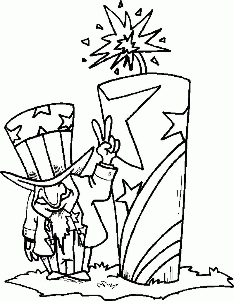 4th Of July Coloring Pages Free To Print