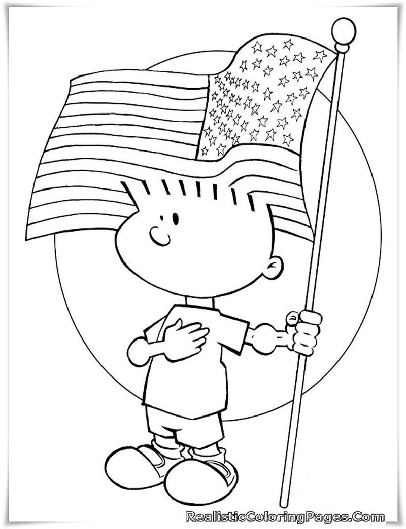 4th Of July Coloring Pages Free