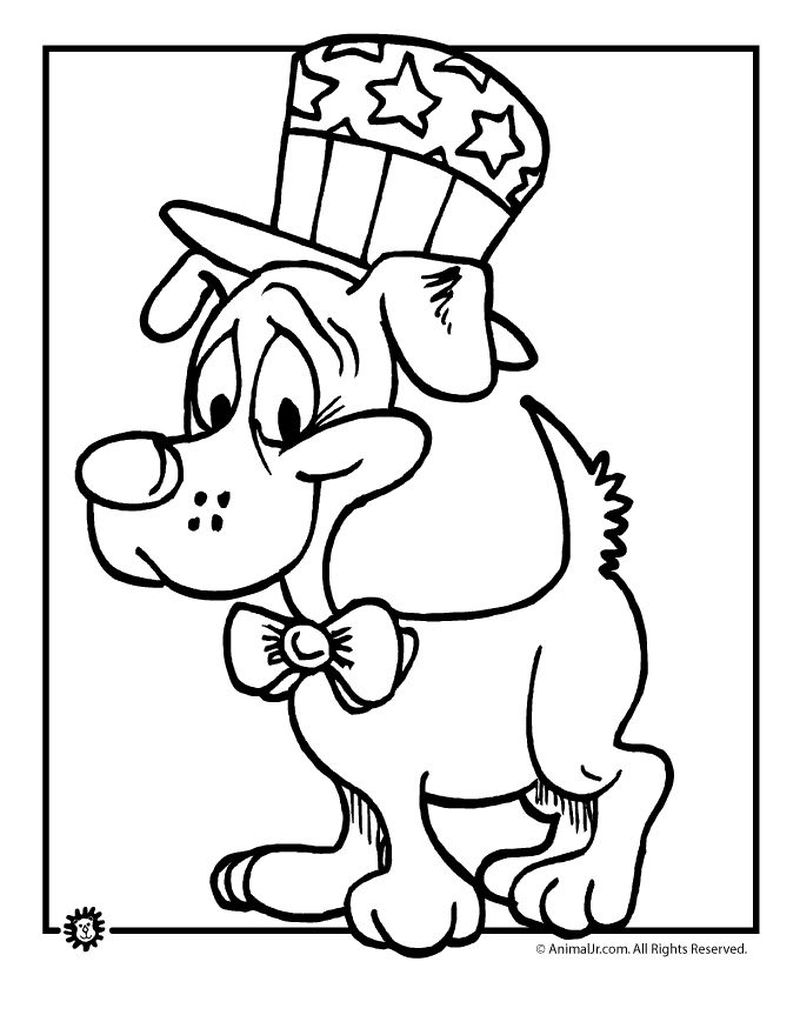 4th Of July Coloring Pages To Commemorate The Independence Day PDF ...