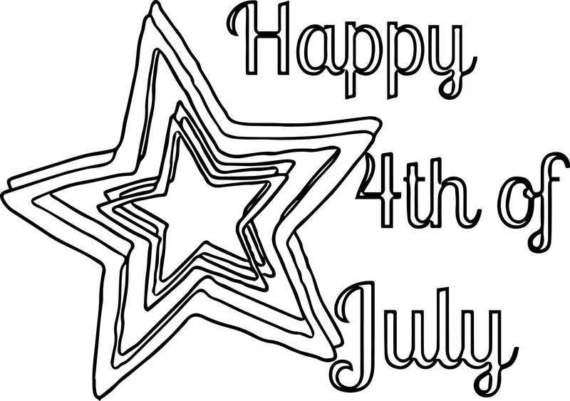 4th Of July Coloring Pages To Print For Kids