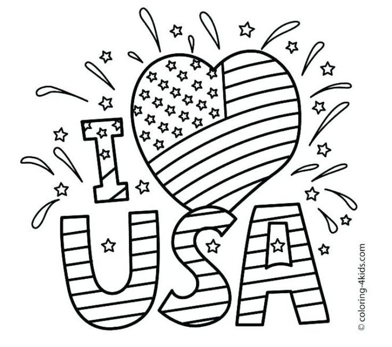 4th Of July Coloring Pages To Print