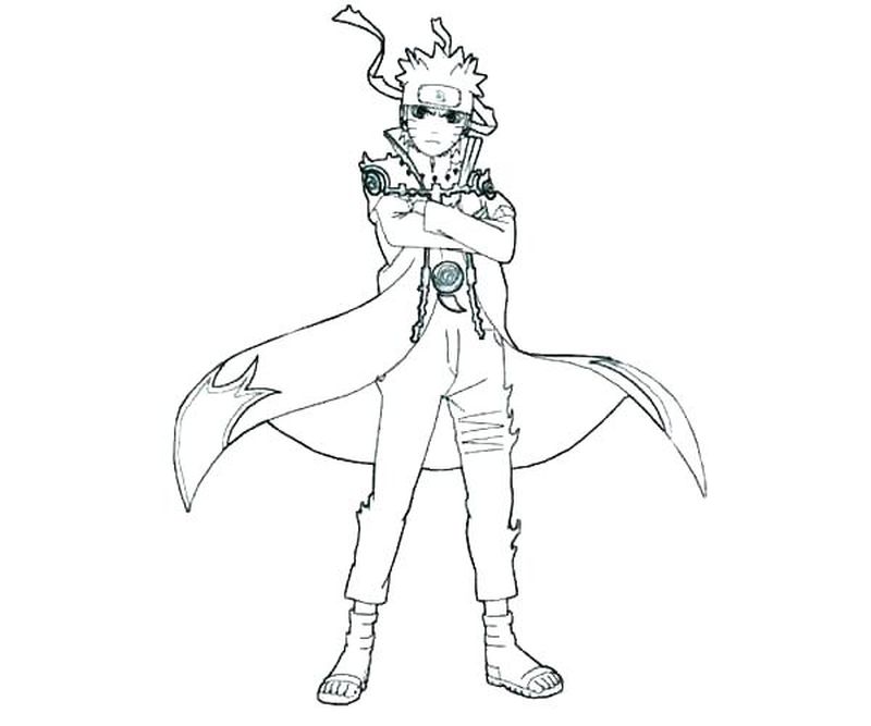 Have Fun With These Naruto Coloring Pages PDF Ideas