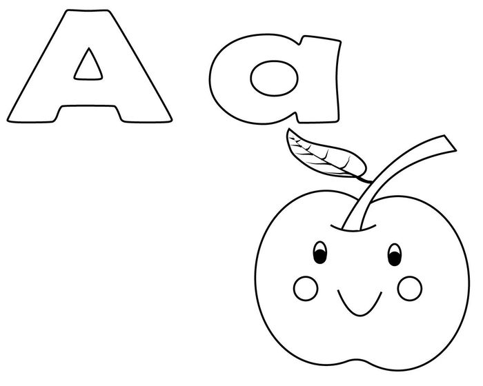 Abc Kids Coloring Pages