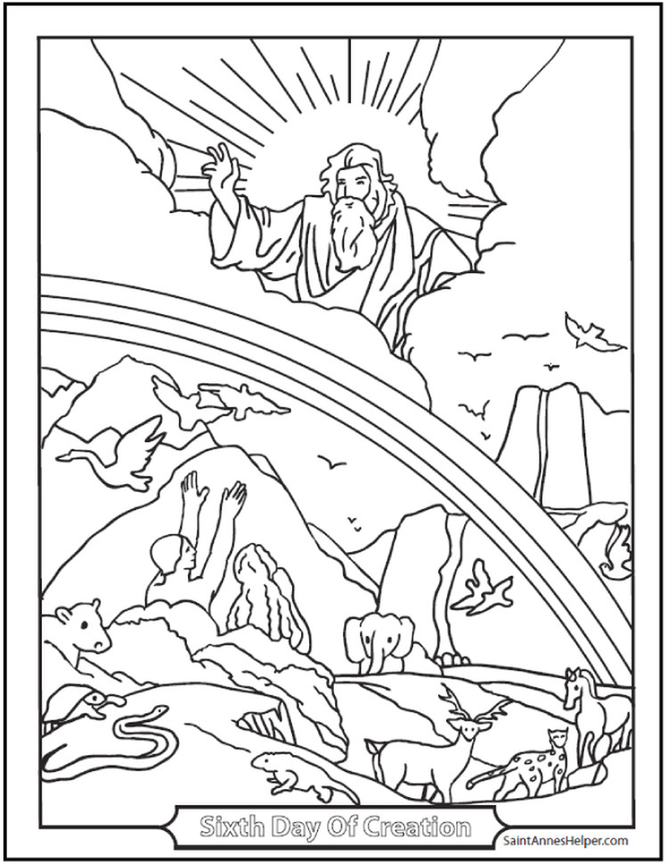 Adam And Eve Coloring Pages Before The Fall