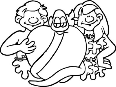 Adam And Eve Garden Coloring Pages