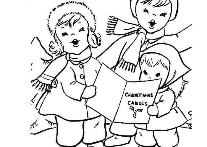 Advent Activities Coloring Page