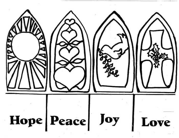 Advent Coloring Pages To Print