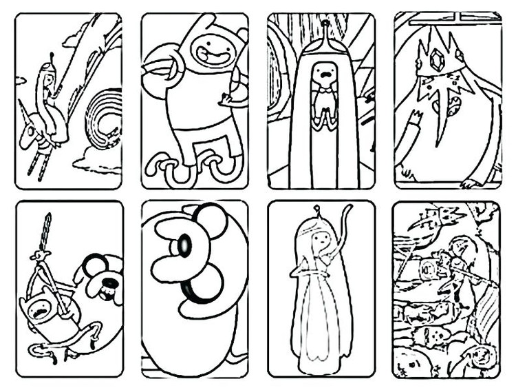 Adventure Time Coloring Pages Candy Kingdom