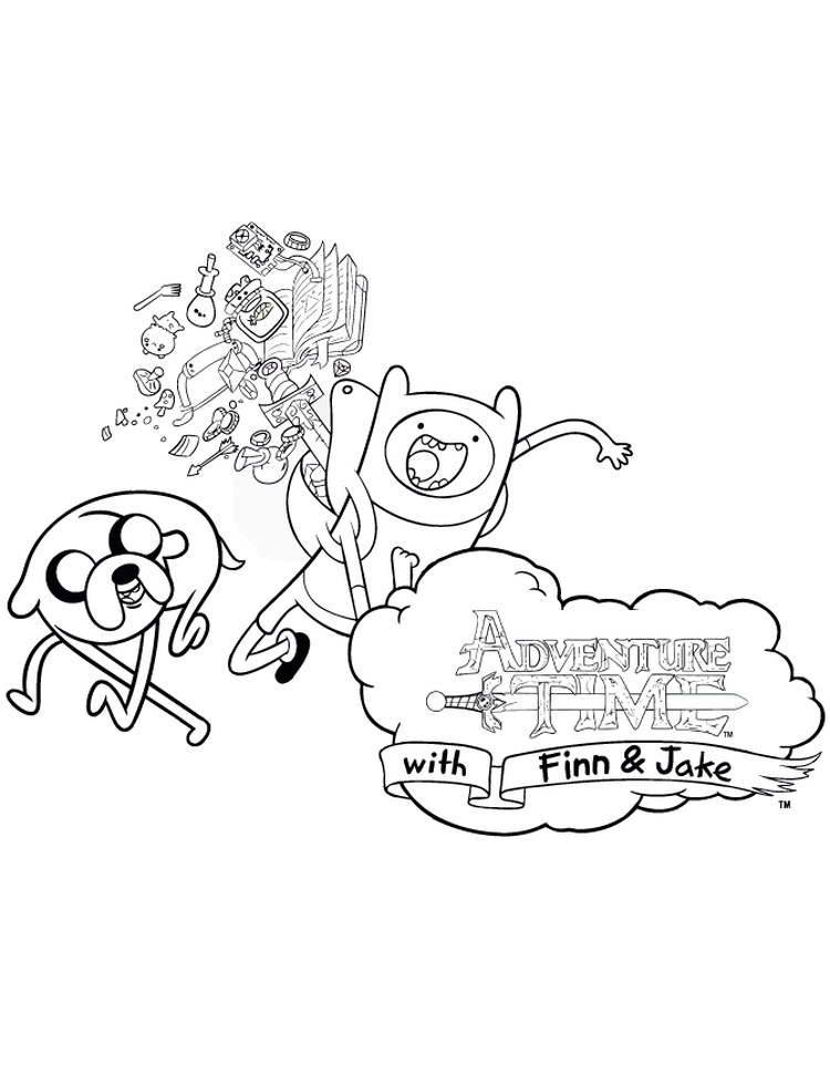 jake coloring pages for kids printable