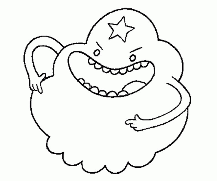 Adventure Time Coloring Pages For Toddlers