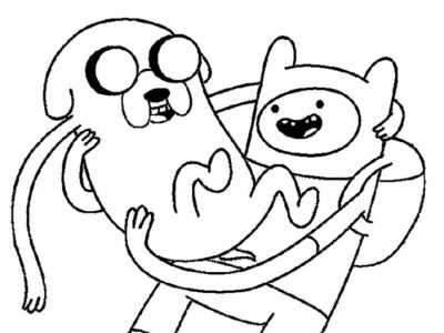 Adventure Time Print Out Coloring Pages