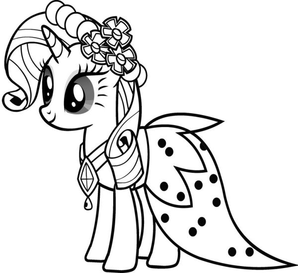 Alicorn Fluttershy Coloring Page