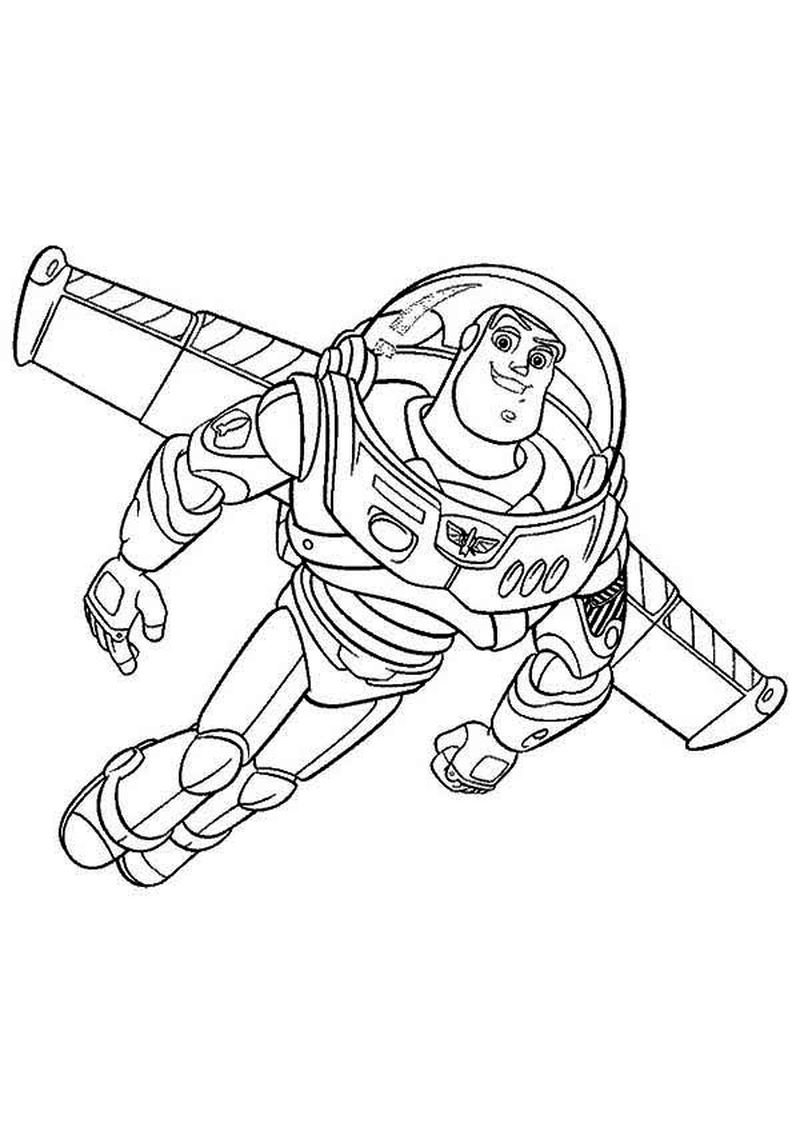 Printable Toy Story Coloring Pages PDF For Children - Coloringfolder.com