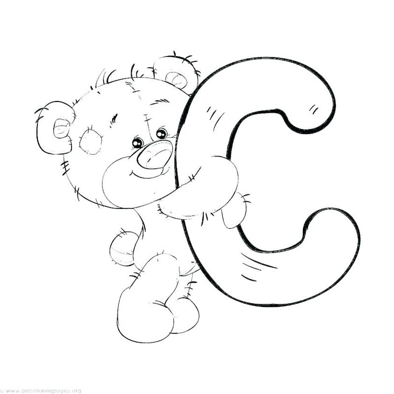 Alphabet Book Coloring Pages