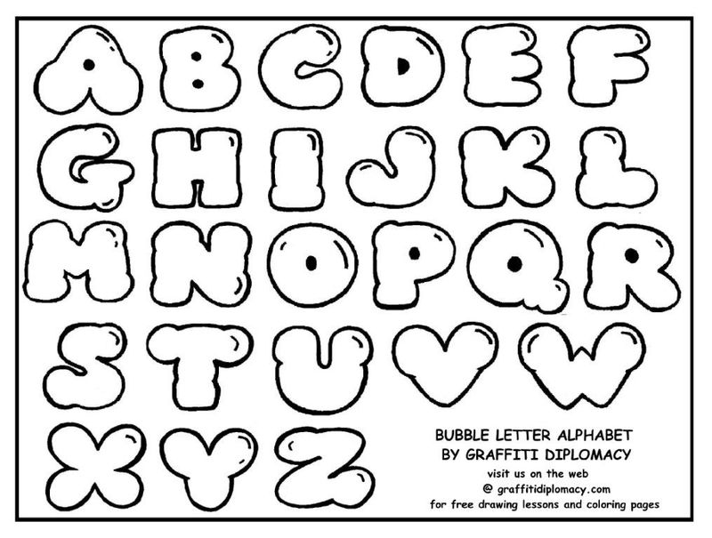 Alphabet Coloring Pages Preschool
