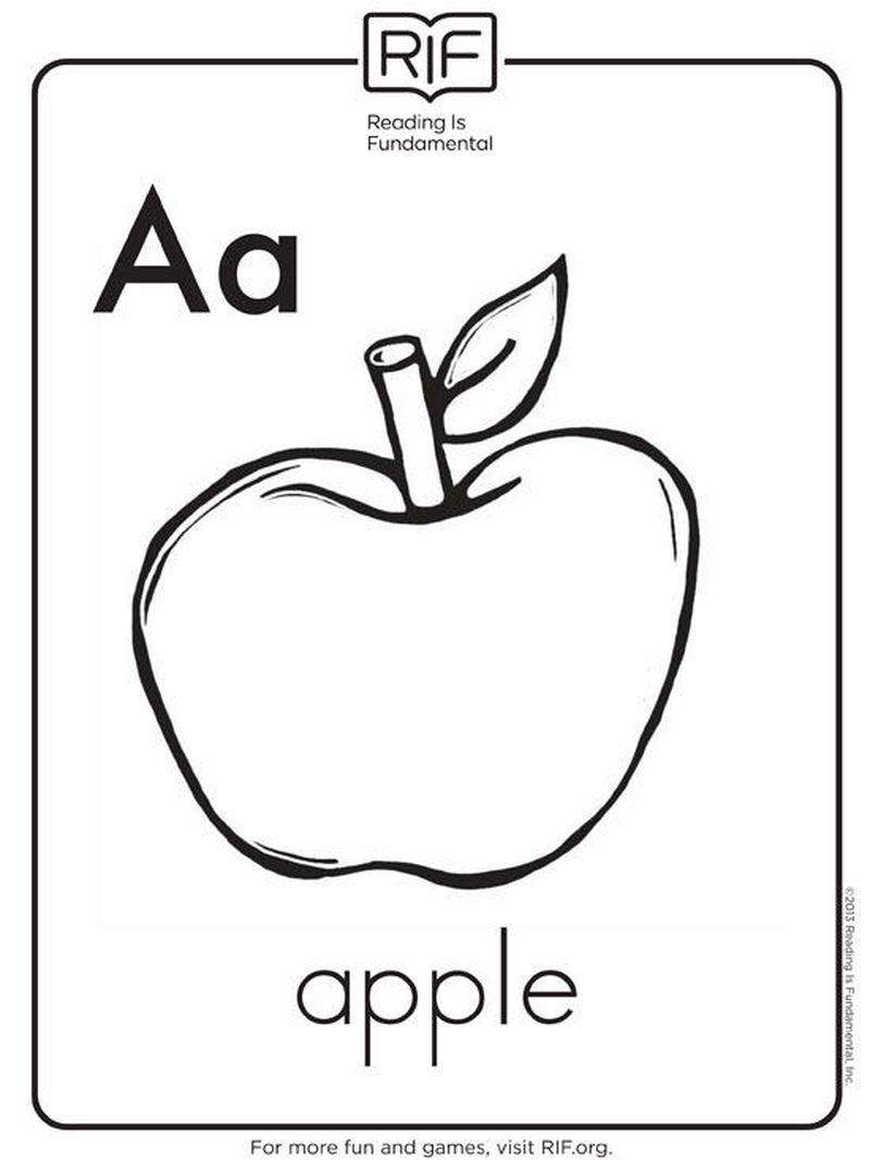 Alphabet Letter Coloring Pages