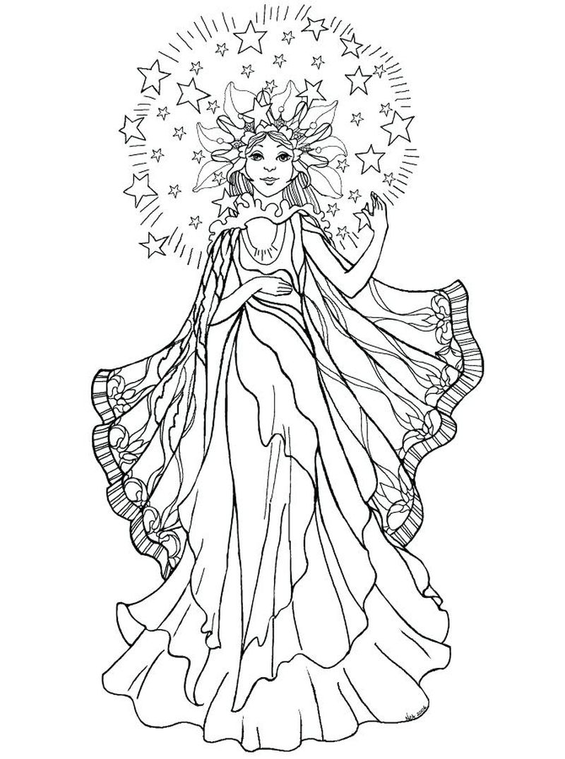 Angel Baby Coloring Pages